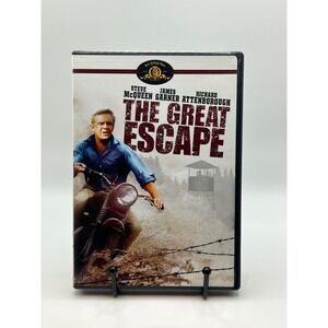 The Great Escape Steve McQueen Classic War Adventure DVD Film